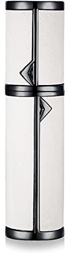 Travelofo Parfümzerstäuber Nachfüllbar, Befülltechnik ohne Trichter leer Parfüm Zerstäuber Sprühflasche für Reise Handtasche unterwegs (W-weiß) Cover