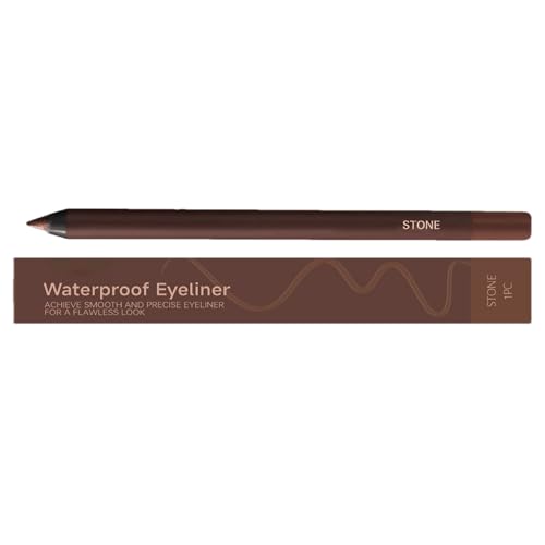 Delineador de ojos impermeable, resistente al agua y a prueba de manchas, lápiz de maquillaje de gel de larga duración de alta pigmentación para fiestas, uso diario, actuaciones en directo, danza y