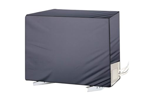 Image of Polyester Fabric AC Cover � Durable Air Conditioner Protective Cover for Indoor and Outdoor Units