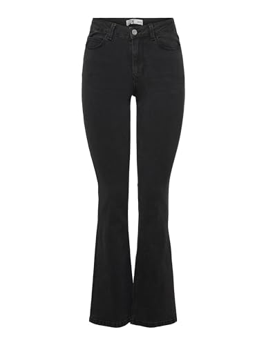 JDY Damen Denim Jeans Flared High Waist Schlaghose Slim Fit JDYNEWFLORA,...