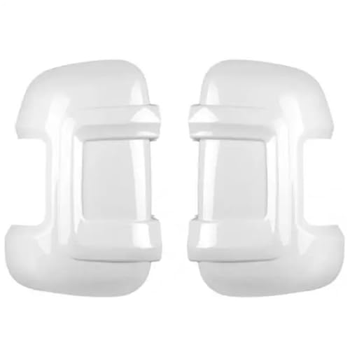 Motorhome Mirror Protectors Guards Pair White Compatible