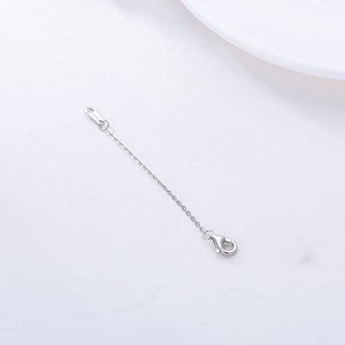 Image of 10k 14k Real Gold 1 inch /1.5 inch /2 inch /2.5 inch /3 inch /4 inch /5 inch Necklace Extender, Necklace Bracelet Extender Chain, Durable Gold Extender Chain, Adjustable Extension Chain for Necklace Bracelet Anklet
