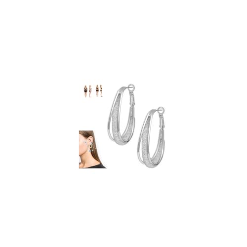Lymphatic Earrings for Women Lymphatic Activity Hoop Earrings Lymphatic Germanium Earrings Simple Hypoallergenic Earrings Jewelry Gift for womens
