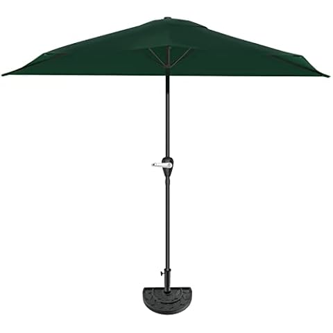 Pure Garden 9 ft Half Umbrella Cover