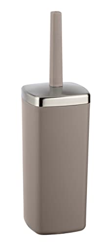 Wenko Barcelona Toilet Brush Holder Taupe, 36.5 x 9.6 x 9.6 cm