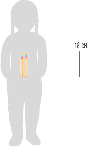 small foot Klankstokken van hout, muziekinstrument voor kinderen, leermiddelen voor slaginstrumenten, vanaf 3 jaar… - Image 5