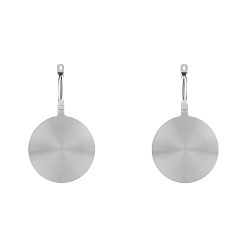 2 Pcs of Stainless Steel Heat Diffuser Converter,for Gas Induction Cooker Household Supply