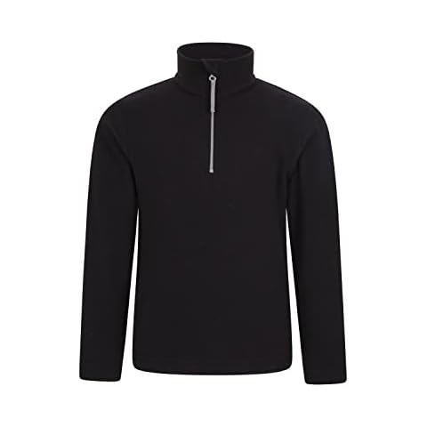Mountain Warehouse Camber Kinder-Fleecepullover - Leichtes & atmungsaktives Fleece Cover