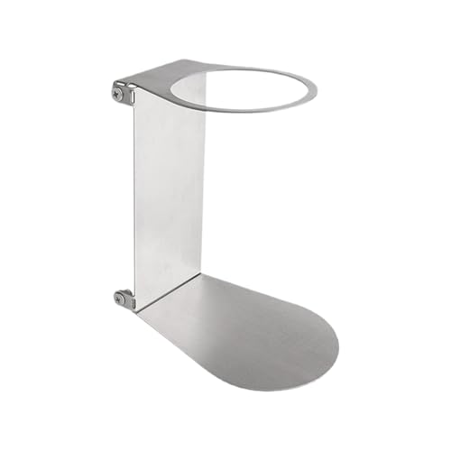Soporte de café para verter sobre café, soporte plegable de acero inoxidable, soporte para goteo de café, para viajes, cafetería, camping, té, cerveza fría, bar, encimera