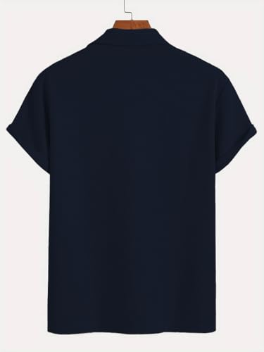Image of TAGDO Men's Premium Waffle Knit Regular fit T-Shirt || Mens Tshirt (2018)