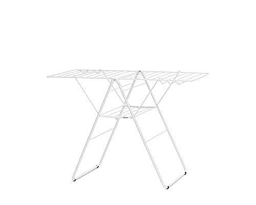 ブラバンシア ドライングラック 物干しスタンド 20M 折りたたみ式 部屋干し フレッシュホワイト 403385