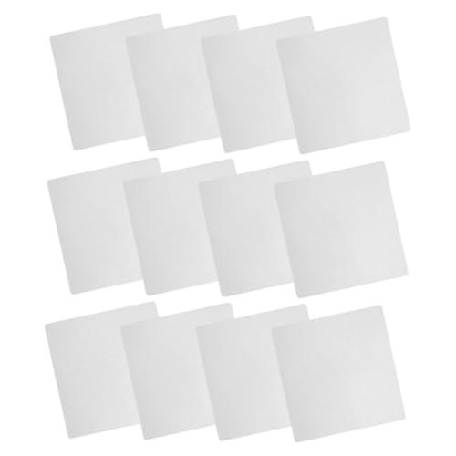 OSOLADY Square Qualitative Filter Sheets 12 Pack Fast/Medium/Slow Absorption Ideal for Lab Use