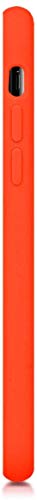 Image of REALCASE iPhone X | iPhone Xs Back Cover Case | Full Protective Liquid Silicone | Shockproof Case Back Cover for iPhone X /Xs [S-Orange]