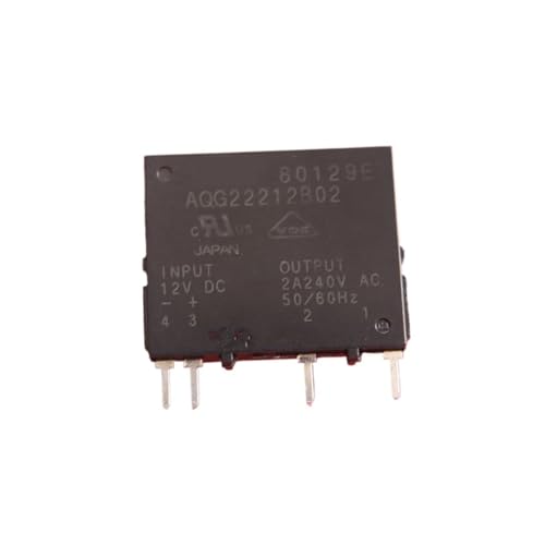 Relay AQG22212B02 AQG22212 4PINS 2A 12VDC pour circuit
