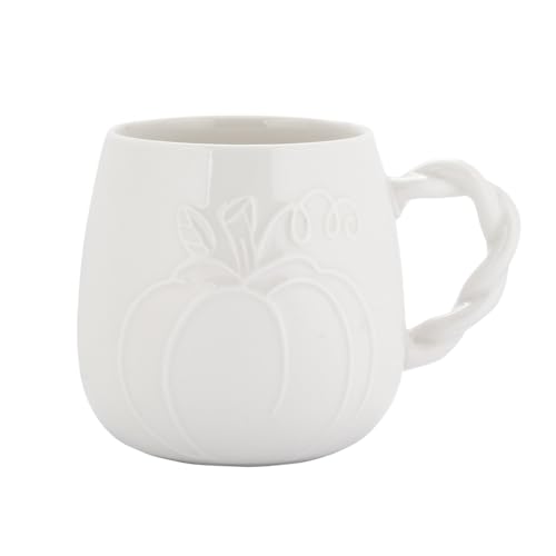 Altom Design Porzellanstasse Kaffeetasse Fassbecher Herbst-Motiv...