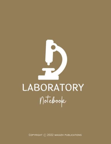 Laboratory Notebook: 4 x 4 Quad Ruled, 8.5 x 11 Inches, 100 Numbe...