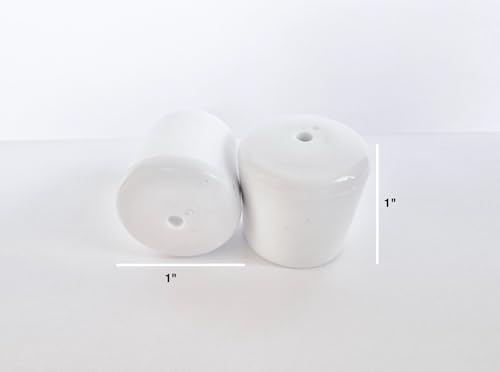 Tapas blancas para patas de silla de plástico para solucionar rayones en eventos, 100 unidades 3