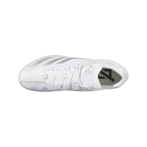 Image of adidas Mens Adizero Electric Football Sneakers Shoes - White