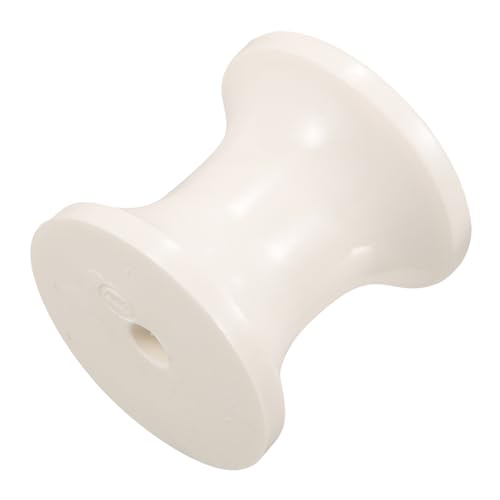 Yardwe Boat Trailer Bow Roller Plastic Keel Roller for Boat Trailers Durable Replacement Roller for Yacht and Use Installation Aperture