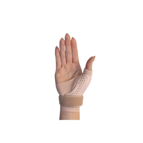 FGP Férula rígida para pulgar, soporte para rizoartrosis y tendinitis, talla M, mano derecha, beige