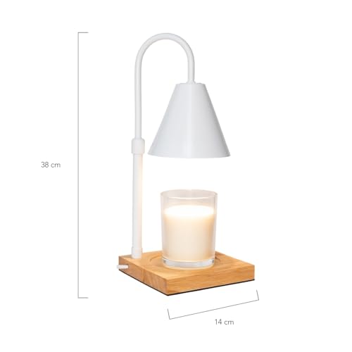 Miniatura 9 de Flamingueo Lámpara Calienta Velas - Candle Warmer Lamp - Decoracion Hogar - Intensidad Regulable - Con Temporizador - Altura Ajustable