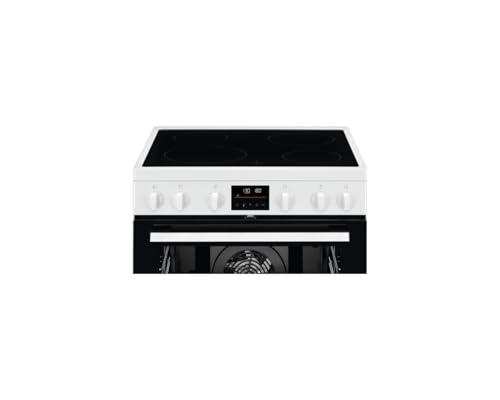 ELECTROLUX Cuisinière vitrocéramique 60 cm 4 foyers nettoyage pyrolyse LKR64890AW - vue 8
