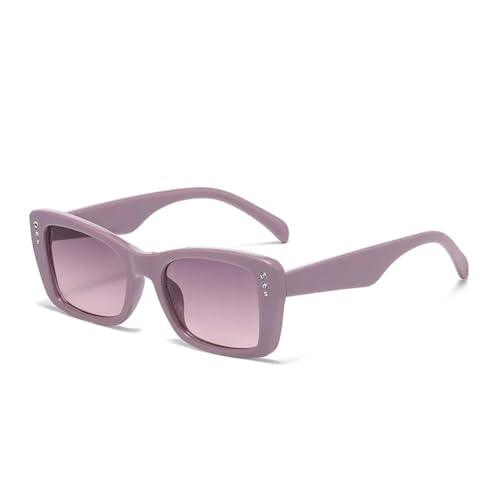 Lunettes de soleil de luxe vintage femmes verres diamant tendance UV400