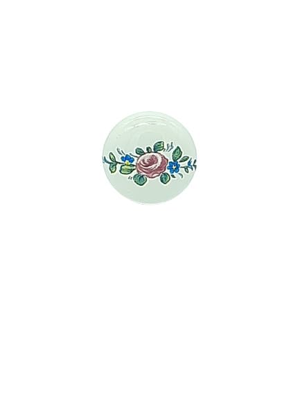 Vicentini arreda POMELLO BASE IN CERAMICA DECORATO