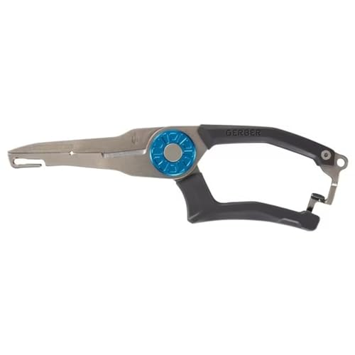 Gerber Gear Hemoplier - Alicate de pesca com ferramenta de amarração de nó, ferramenta de limpeza de