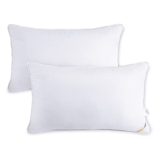 HARBOREST Bed Pillows for Sleeping 2 Pack - Luxury Plush Down Alternative Pillows King Size Pillows Hotel Collection Pillows, 20 x 36 Inches