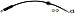 Dorman H621938 Front Passenger Side Brake Hydraulic Hose for Select Cadillac Models