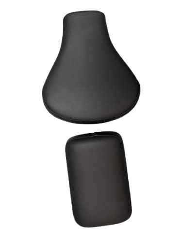 Globe Auto Parts Genuine Seat for Classic 350, 500 with Springs Direct Fit (Black)