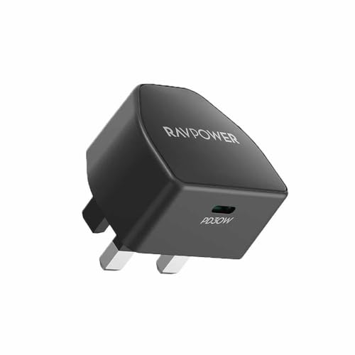 RAVPower 30W GaN Type-C Port Wall Charger Black
