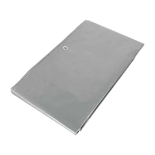TRUPER LT-33 Reinforced Gray Tarps, 7.5 oz/yd2 9.8x9.8Ft (3x3m)