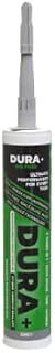 DURA+ All-In-One Hybrid Polymer Adhesive and Sealant: Waterproof, Extreme High Bond Strength, Replaces Silicone, Long-Lasting & Anti-Mould, Superior For Sanitaryware (290ml - Grey)