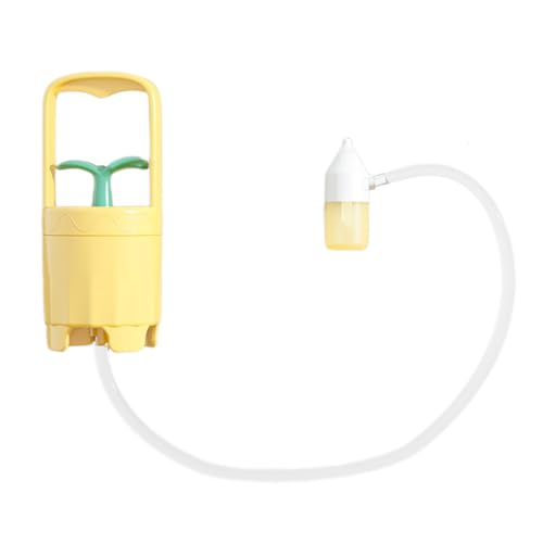 Aspirador nasal para niños – Aspirador nasal manual de dibujos animados con punta , extractor de nariz antireflujo para recién nacidos, niños pequeños y niñas | Removedor de moco y