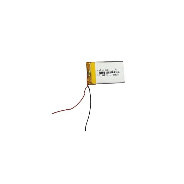 Suitable for 403048 3.7V 800mAh Li-Polymer Rechargeable Battery for Bluetooth Speakers, Drones, Toys, and DIY Electronics Projects 4.0 mm (T) × 30 mm (W) × 48 mm (L) (Pack of 1)