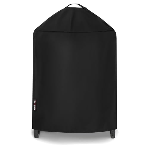 FEVERCOVER Grill Cover for 6755 Char-Griller Akorn Kamado Charcoal Grill Smoker Heavy Duty Waterproof Grill Covers Black