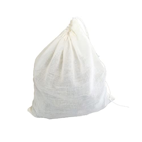 Luxshiny 50 Pièces Filtre Coton Réutilisable Avec Cordon Filtre à Thé Passoire Pour Thé Café Et Jus De Fruits