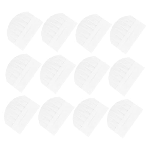 Didiseaon Lot de 12 Chapeaux de Chef Jetables en Papier Blanc pour Garçon et Filles, Petit Calot Confortable et Pratique Cuisine et Pâtisserie