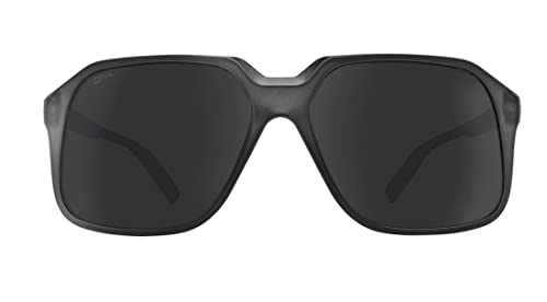 Spy Hot Spot Sunglasses Matte Translucent Black With Gray Polarized Lens #TOP1