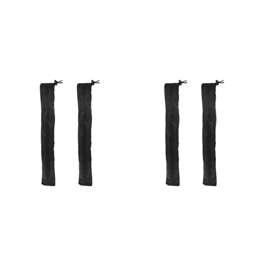 Ipetboom Windshield Wiper Covers 2 Pairs Wiper Protective Sleeves Rainproof Cover for Car Truck SUV Bird Droppings Protection Easy Install 27.55 X 3.74 in