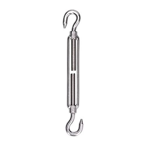 5 Piezas Tensor de Cable Gancho y Gancho de Acero Inoxidable 304 para Tensión de Cuerda miniatura 5