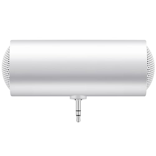 Asyduey Mini Altavoz EstéReo con Conector de 3,5 Mm, Reproductor de MúSica MP3 PortáTil, Altavoz Amplificador para TeléFono MóVil, Tableta, PC,