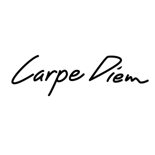 Tatuaje Inkster® Carpe Diem | Tatuaje temporal con certificación cosmética de la UE | impermeable + vegano | tatuaje revolucionario de 2 semanas