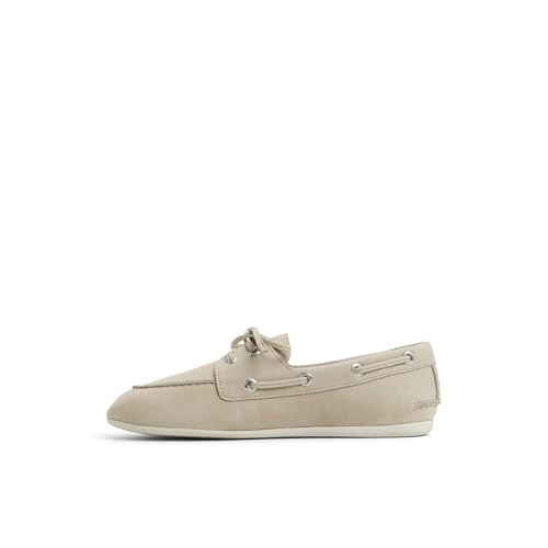 Sperry Scarpa da barca slim da donna, Grigio chiaro, 43