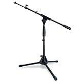 Trépied de microphone de construction basse