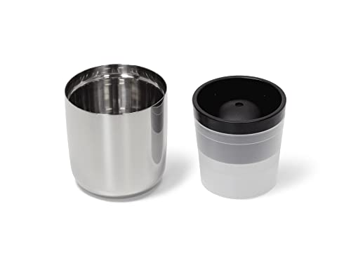 CNCbg (like-it) XM a 6cm  ەX  ACX{[[J[ (ubN) × グ ^ XeX^u[ (Vo[) 260ml Zbg
