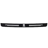 VAPORVERSE Fibre Carbone Bandes Protection Coffre pour Peugeot Partner II Tepee 2008-2012 2015-2017, Anti-Rayures Autocollant Voiture Arrière Protection des Pare-Chocs