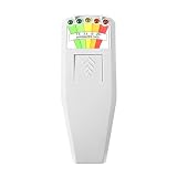 Strahlungsmessgerät K2 LCD EMF Elektromagnetisches Feldstrahlungsdosimeter-Detektor Für Die Geisterjagd für Wohnungen, Büros und Wohnbereiche(White)